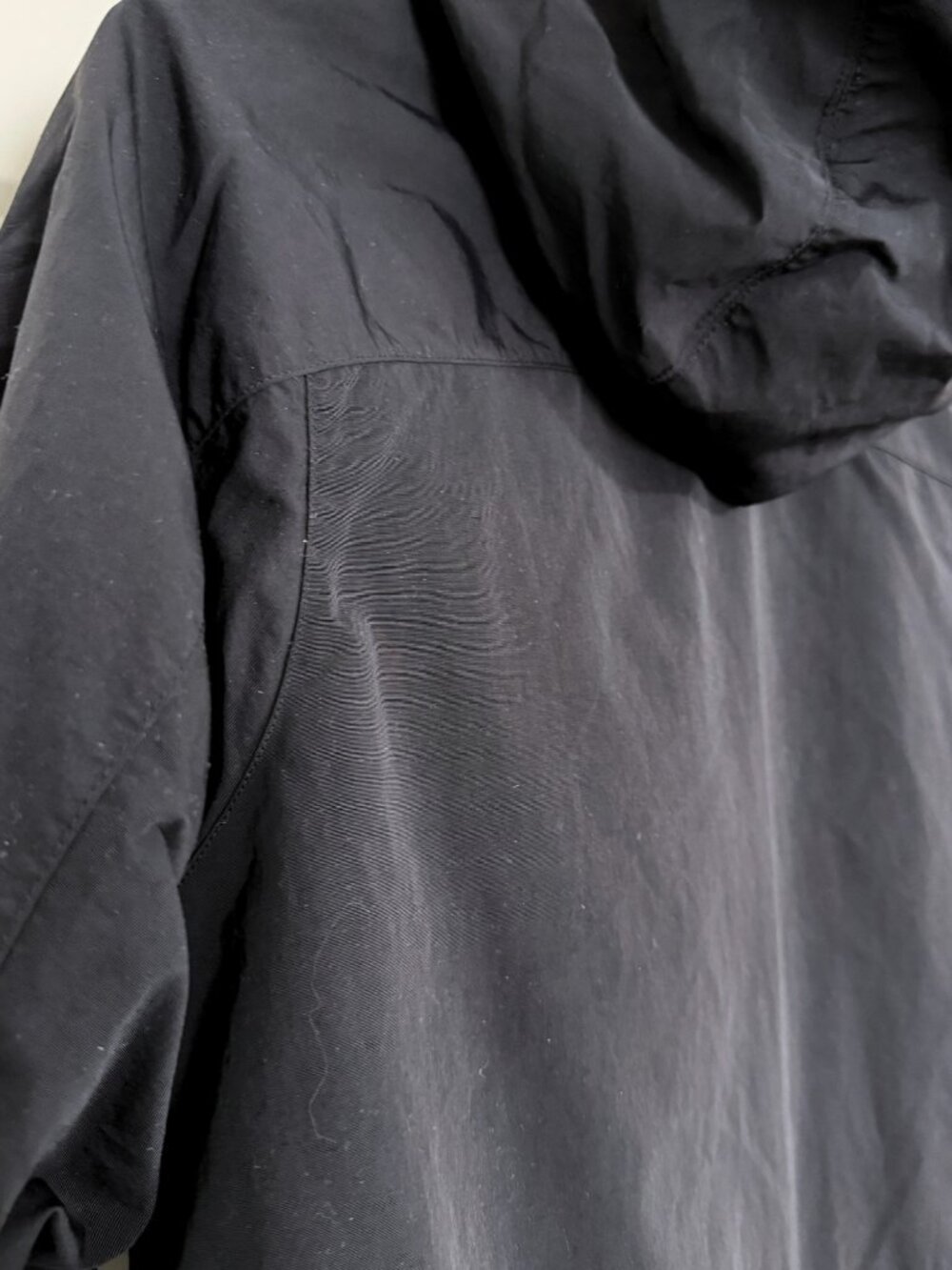 Lululemon Easy As Jacket Black Hooded Full Zip Size 8 - Picture 8 of 9